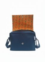 UPCYCLED DENIM MESSENGER SLING BAG - Image 3