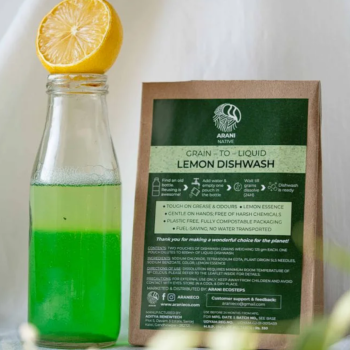 GRAIN -TO-LIQUID LEMON DISHWASH