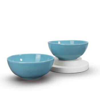 EARTH TATVA VYOM RECYCLED CERAMIC BOWLS  SET OF -2