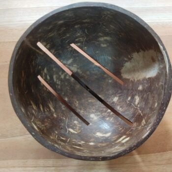 Coconut Shell Eco-friendly Soap Dish(Set of 2)