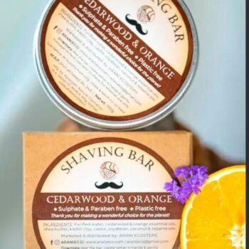 SHAVING BAR (CEDARWOOD & ORANGE)