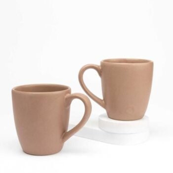 EARTH TATAV FIRE MUG  RECYLED CERAMIC MUGS -SET OF 2