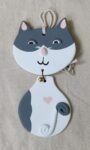 CLAY CAT WALL HANGING