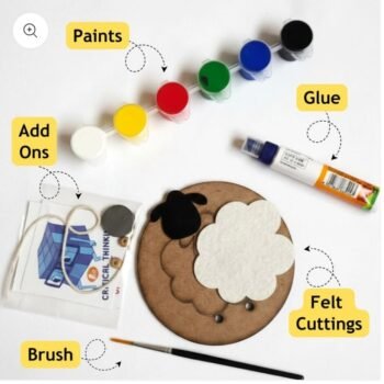 SHEEP FRIDGE MAGNET KIT