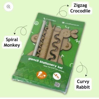 STENCIL STATIONERY SET