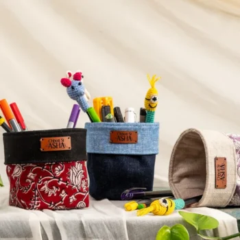 FABRIC PEN STAND