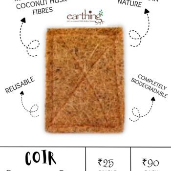 COIR SCRUBBER (SET OF 4)