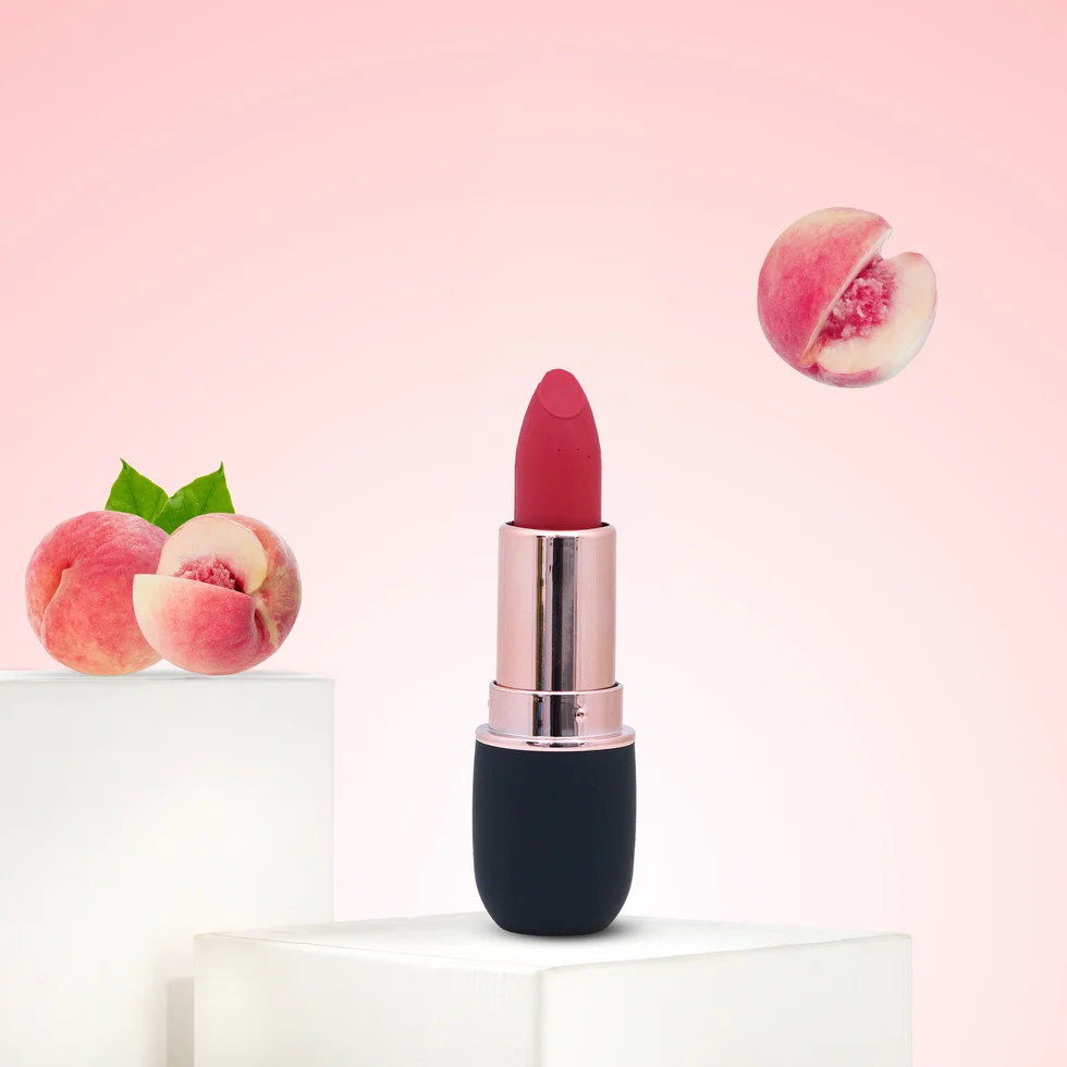 Navyayurveda_s_Peach_Moisturising_Long_Lasting_Crayon_Lipstick_-_Slide_1