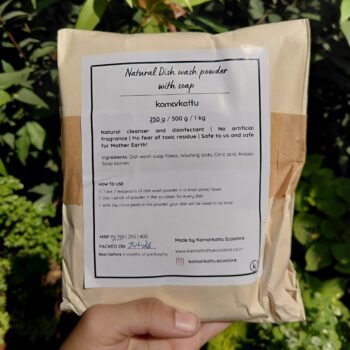 NATURAL DISHWASH POWDER WITH SOAP
