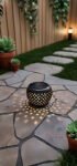 Solar Coconut Shadow Lamp